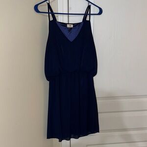 Tobi Navy Blue Mini Dress